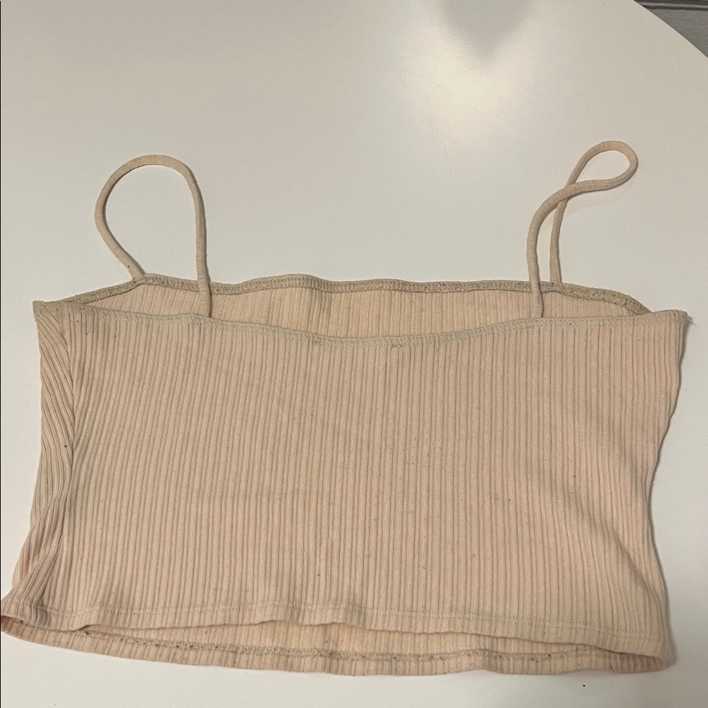Reformation Cream Ribbed Knitwear - Picture 7 of 7